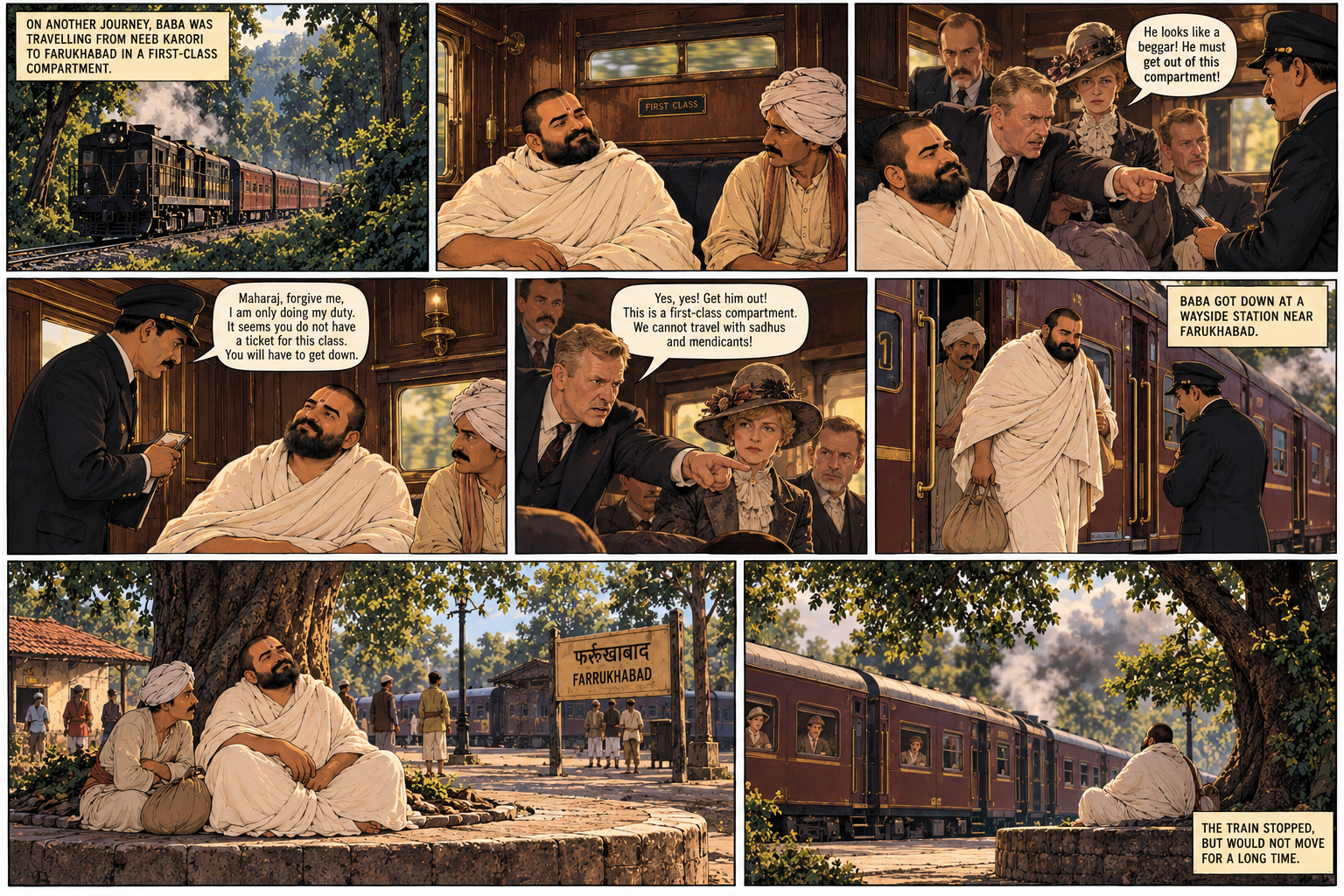 THE TRAIN INCIDENT SCENE 1